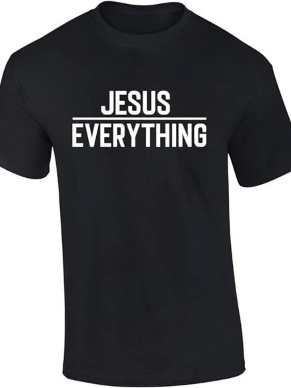 Jesus Over Everything Bible Scripture Mens Christian Tshirt Gift For Birthday